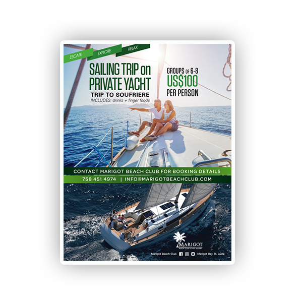 Marigot Beach Club Private Yacht Sailing Trip