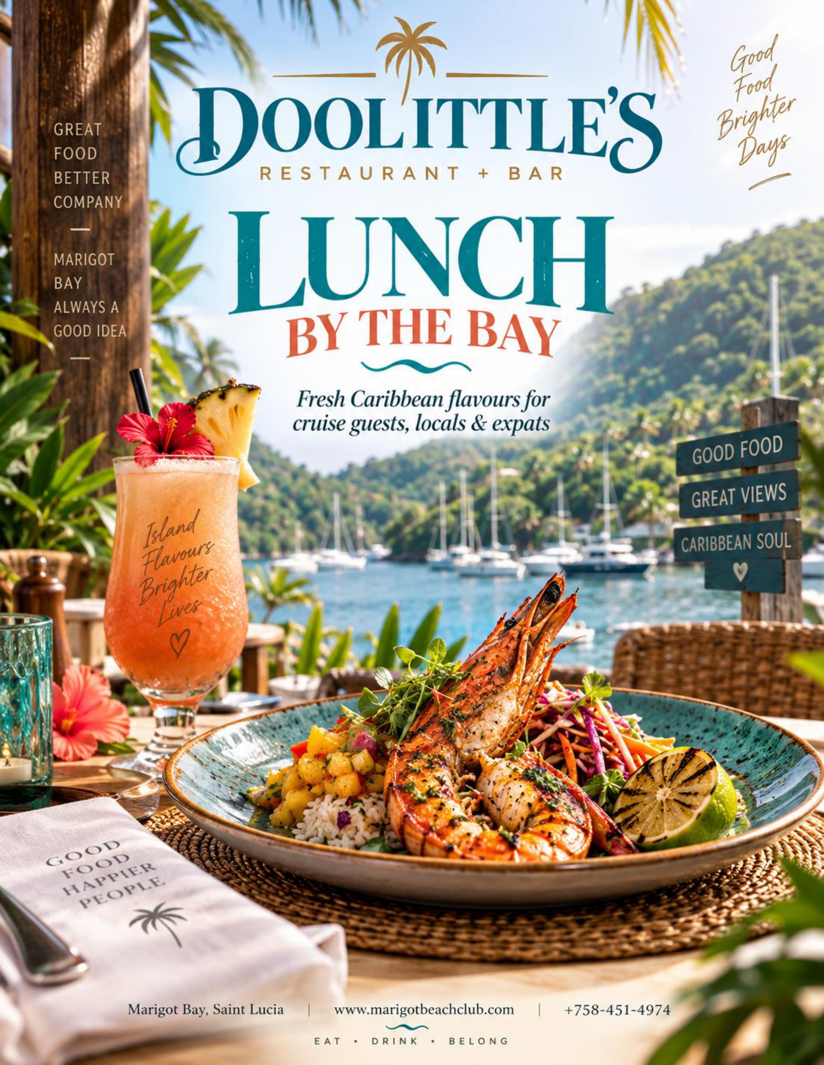 Doolittle’s new lunch menu cover, launching November 1, 2026