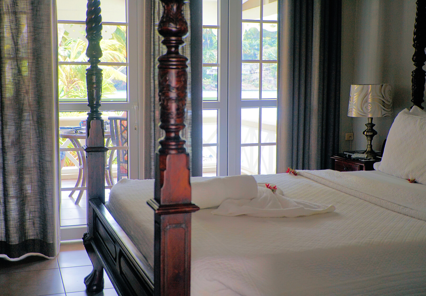 Genuine guest accommodation photograph at Marigot Beach Club and Dive Resort